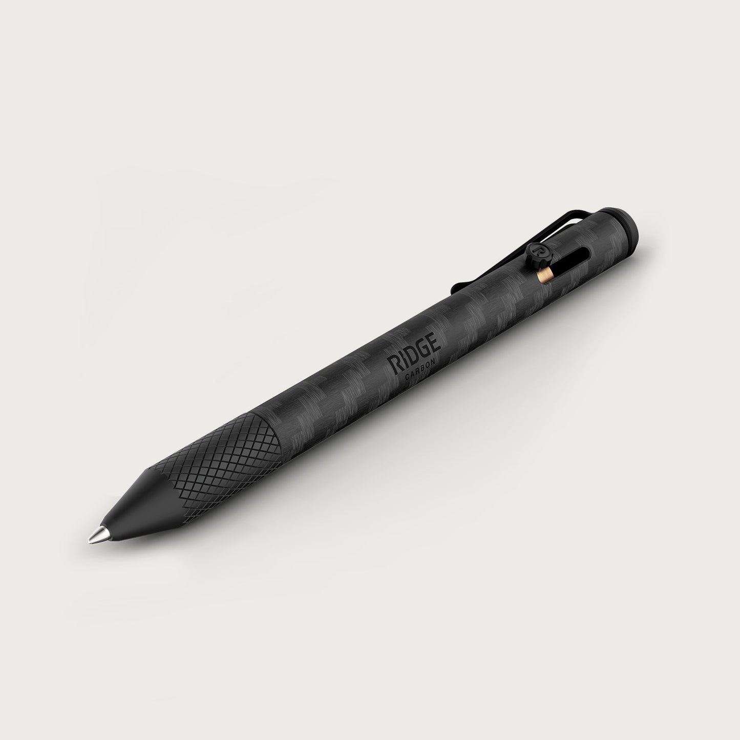 Ridge Bolt Action Pen - Carbon Fiber 3k