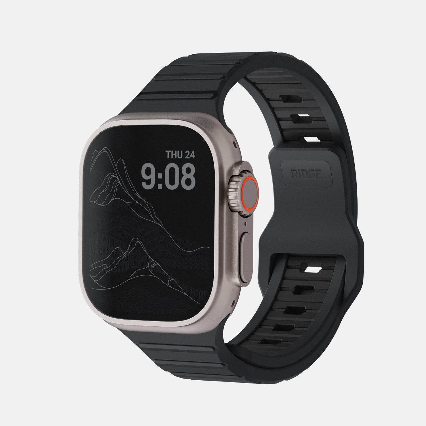 Everyday Watch Straps - Matte Black - Ultra/46mm