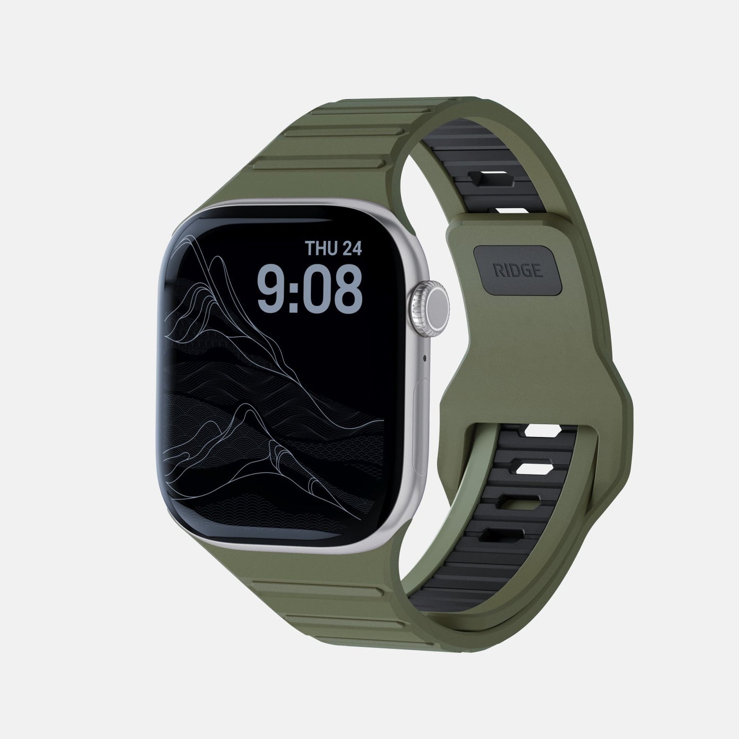 Everyday Watch Strap - Matte Olive - 41/42mm