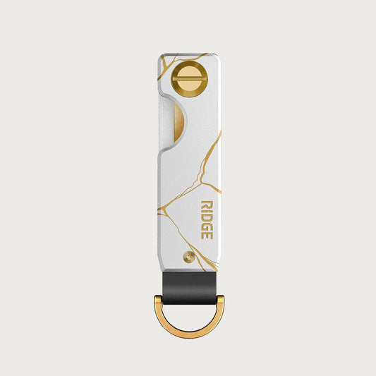 Ridge KeyCase - Kintsugi - White