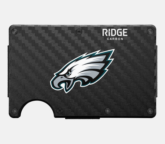 Ridge Wallet - Philadelphia Eagles - Carbon Fiber 3k