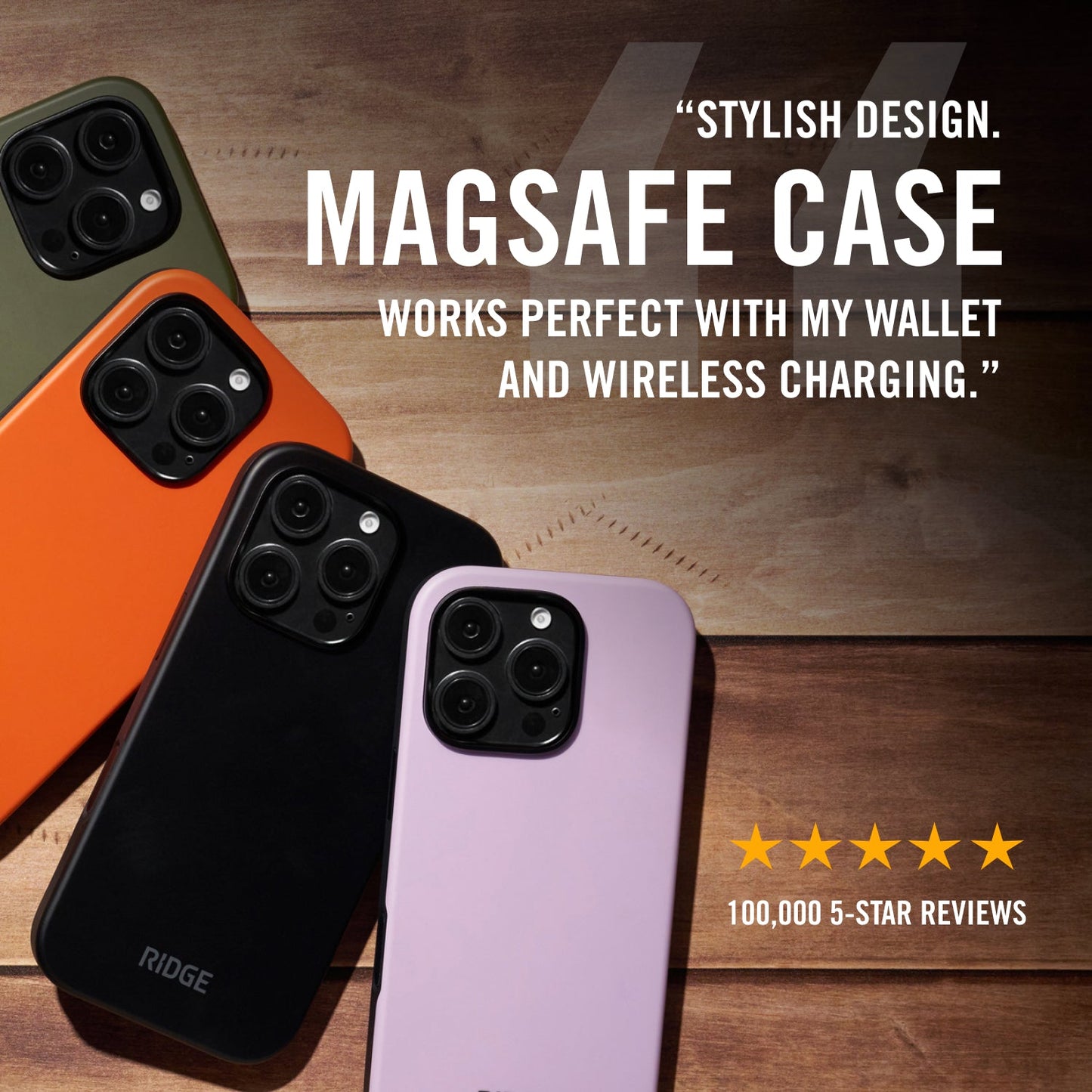 Ridge Phone Case - Tobacco Brown Leather - iPhone 16 Pro