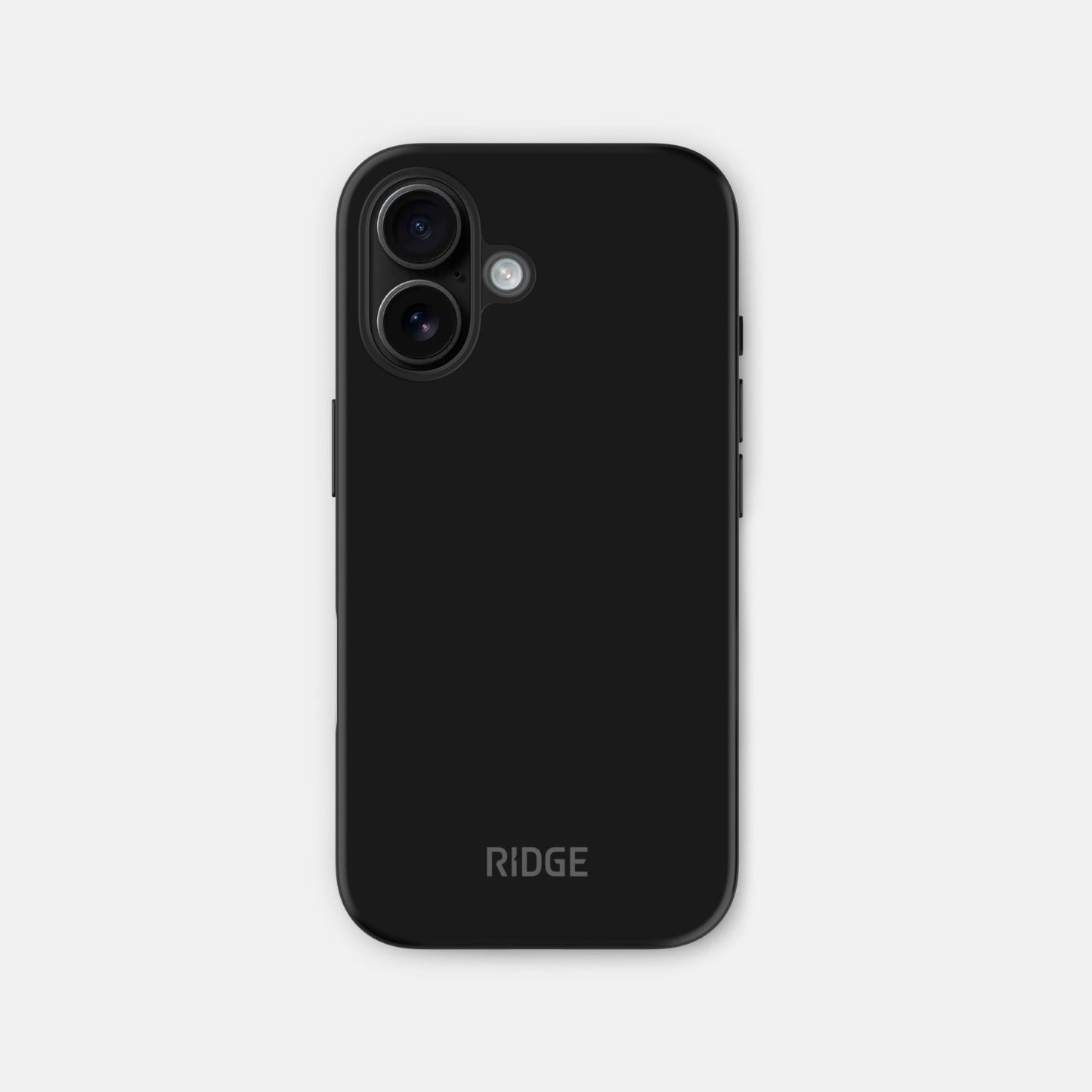 Ridge Phone Case - Matte Black - iPhone 16