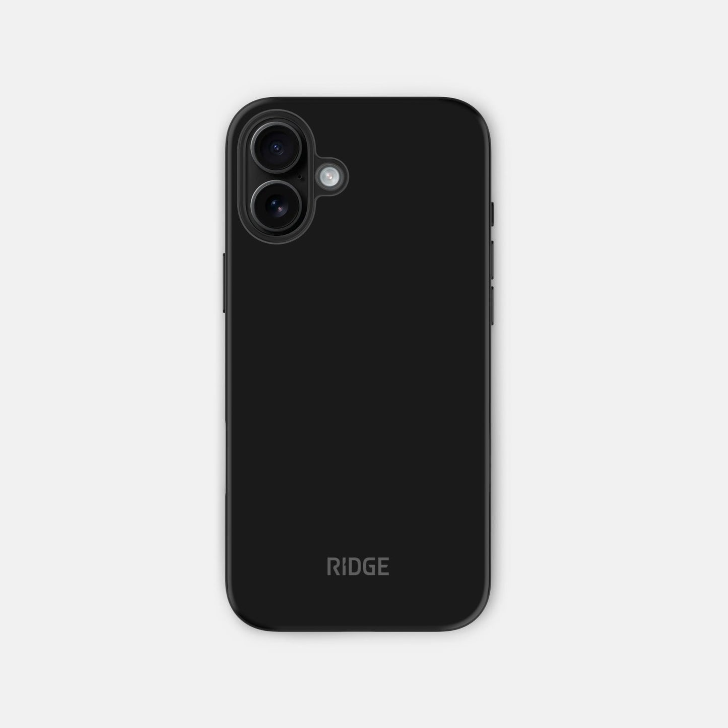 Ridge Phone Case - Matte Black - iPhone 16 Plus