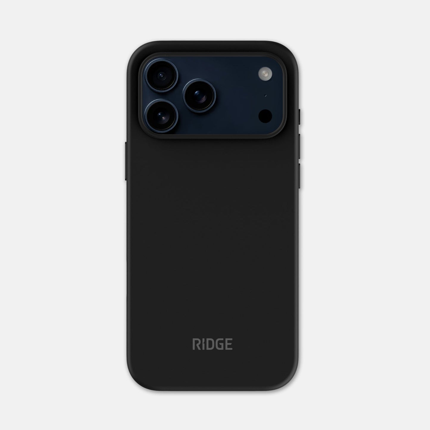 Ridge Phone Case - Matte Black - iPhone 17 Pro Max