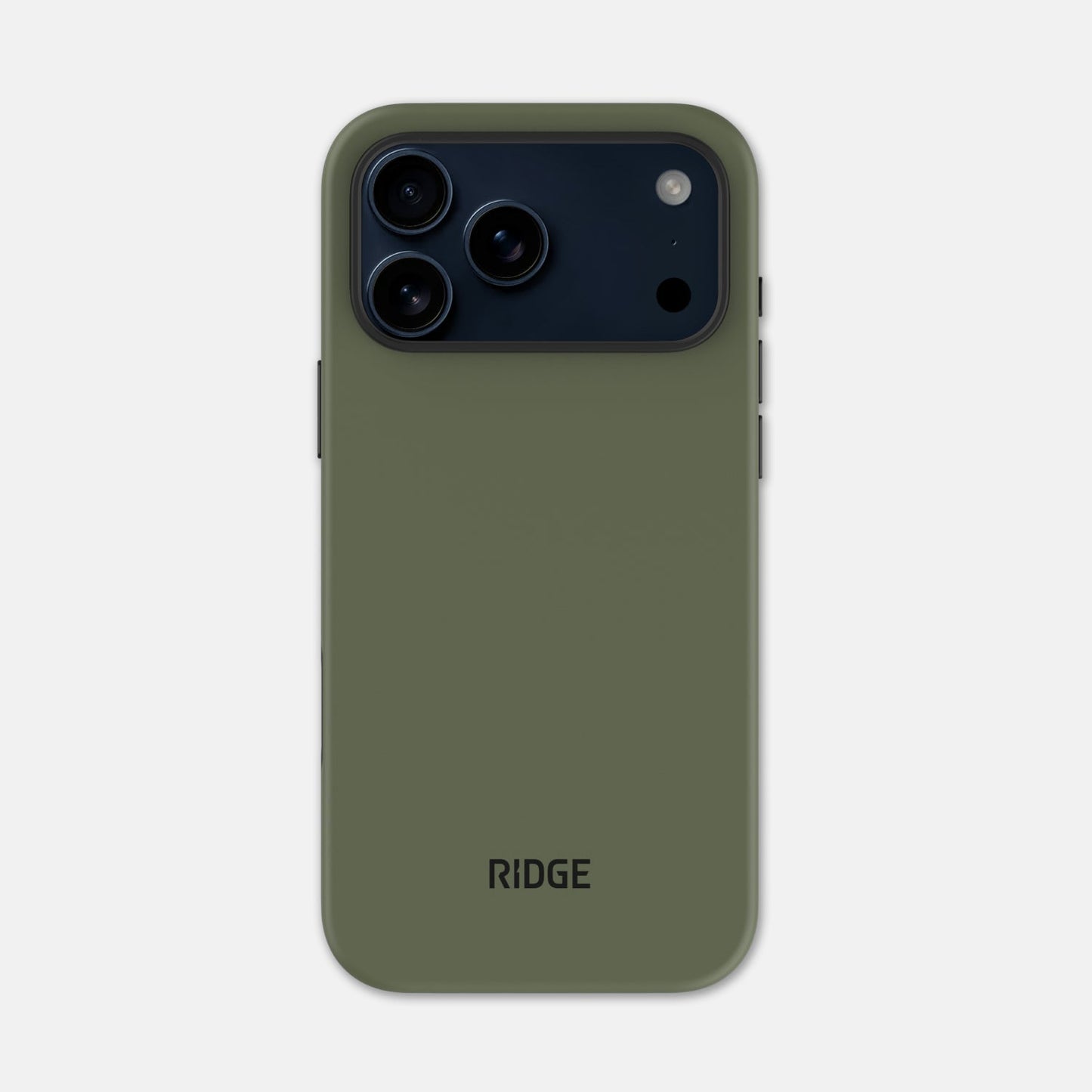 Ridge Phone Case - Matte Olive - iPhone 17 Pro Max