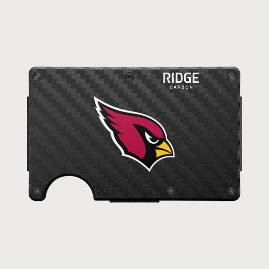 Ridge Wallet - Arizona Cardinals - Carbon Fiber 3k