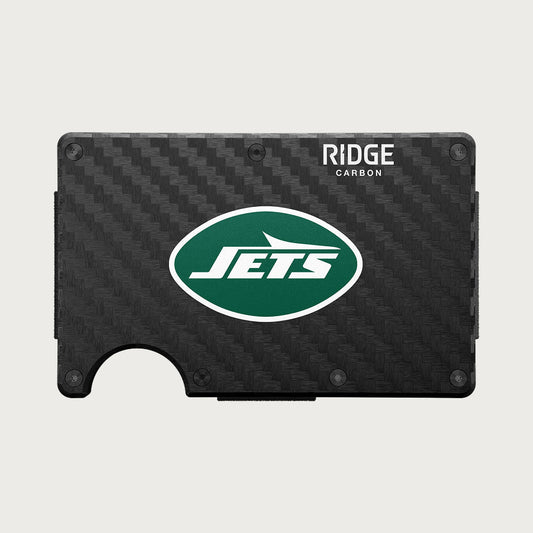 Ridge Wallet - New York Jets - Carbon Fiber 3k