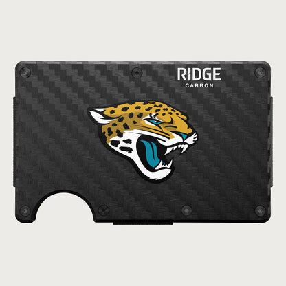 Ridge Wallet - Jacksonville Jaguars - Carbon Fiber 3k