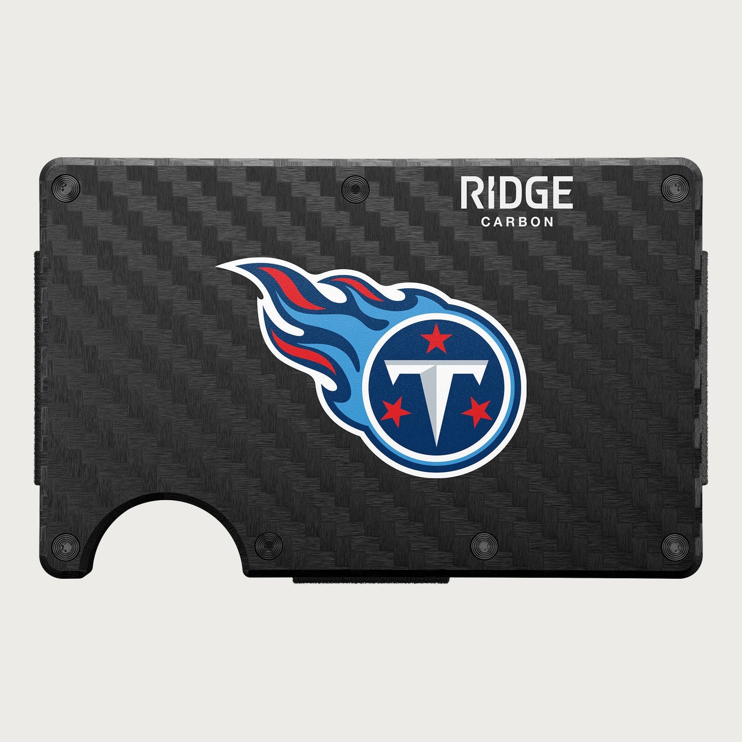 Ridge Wallet - Tennessee Titans - Carbon Fiber 3k