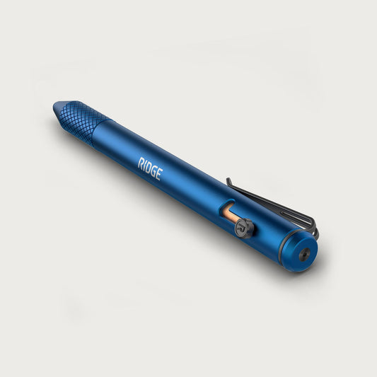 Ridge Bolt Action Pen - Alpine Navy