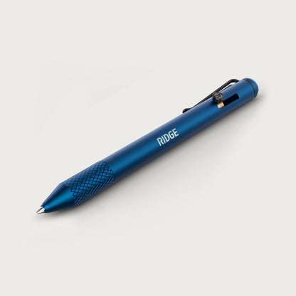 Ridge Bolt Action Pen - Alpine Navy