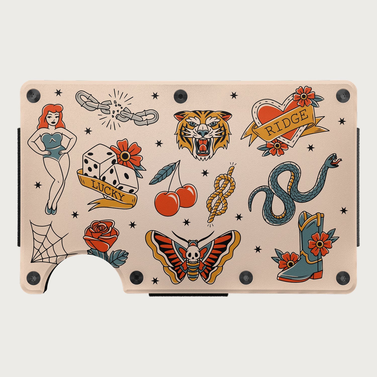 Ridge Wallet - Traditional Flash - Color
