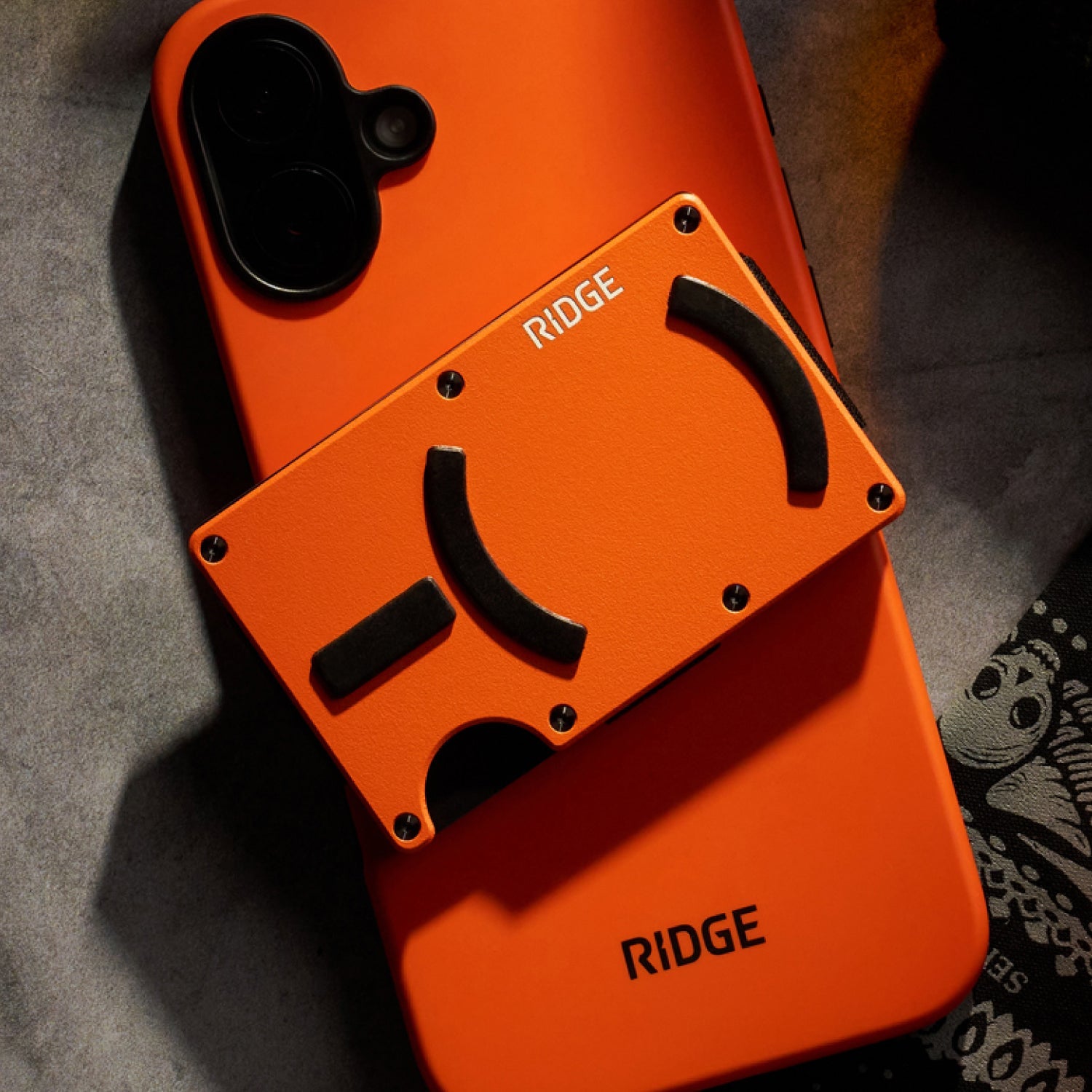 Ridge Wallet for MagSafe - Basecamp Orange