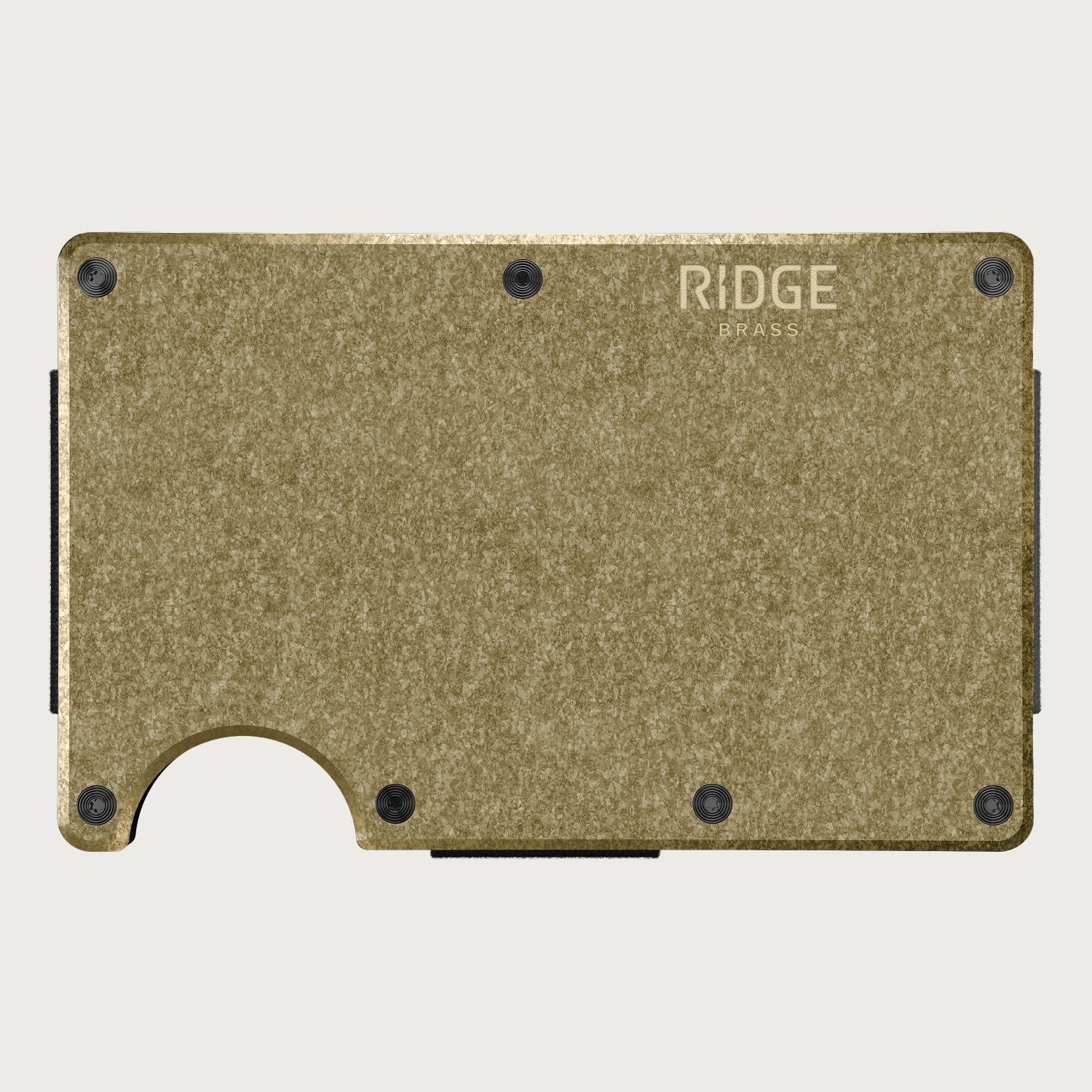 Ridge Wallet - Brass