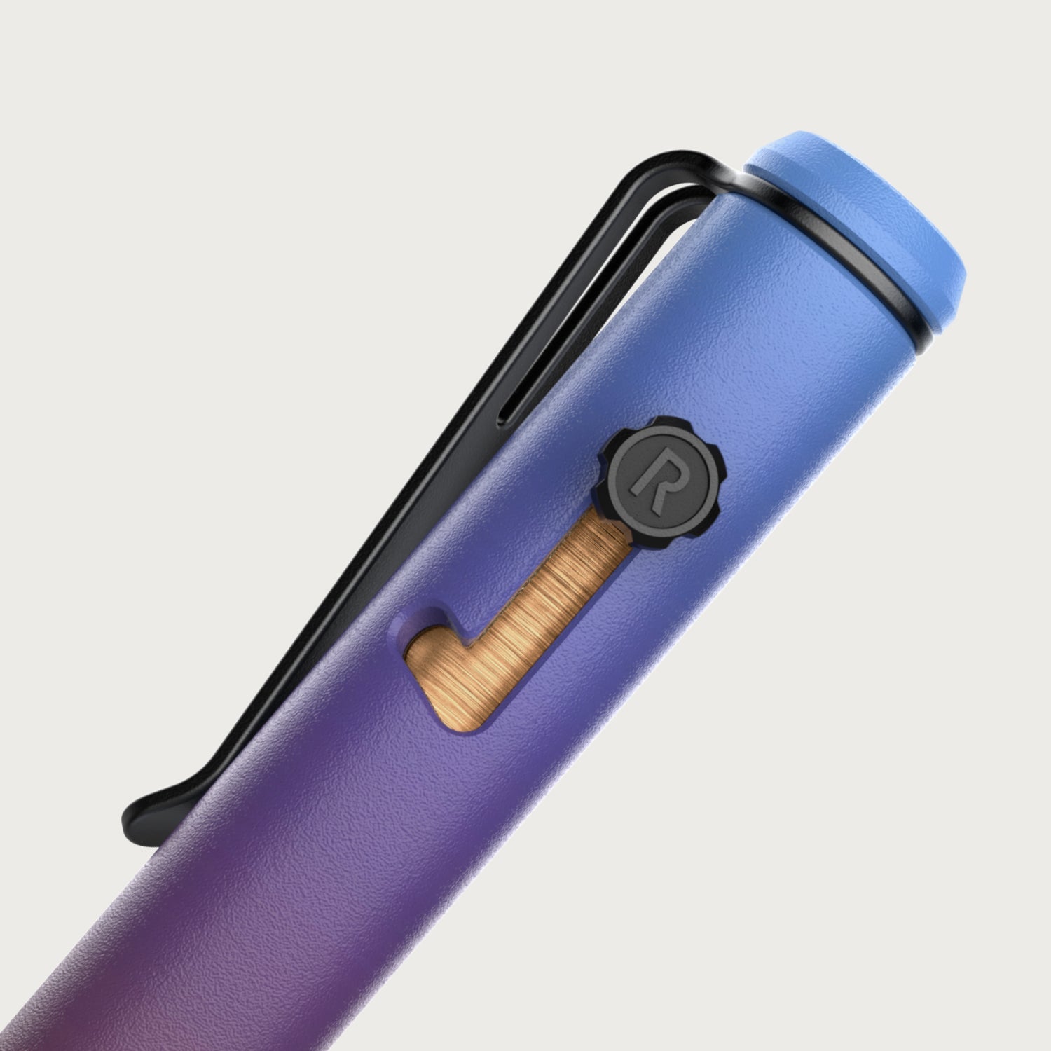 Ridge Bolt Action Pen - Burnt Titanium