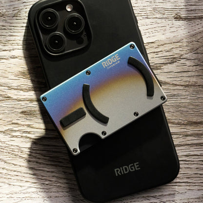 Ridge Wallet for MagSafe - Burnt Titanium