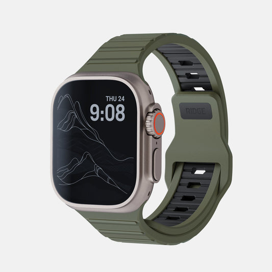 Everyday Watch Strap - Matte Olive - Ultra/46mm