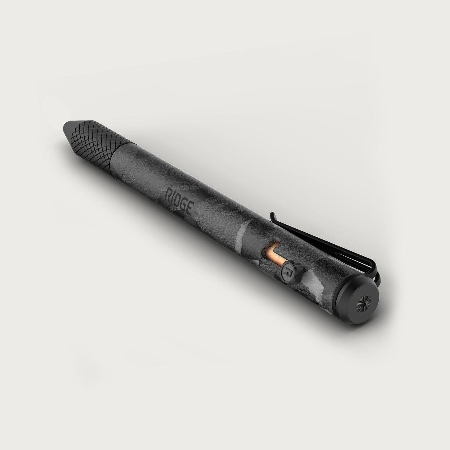 Ridge Bolt Action Pen - Forged Carbon