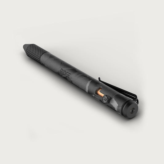Ridge Bolt Action Pen - Forged Carbon