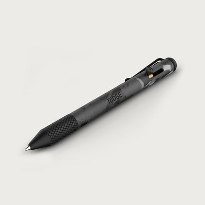 Ridge Bolt Action Pen - Forged Carbon