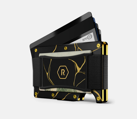 Ridge Wallet - Kintsugi - Black