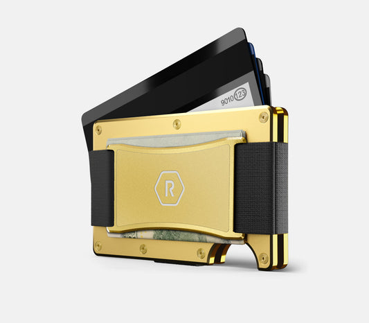 Ridge Wallet - 24K Gold