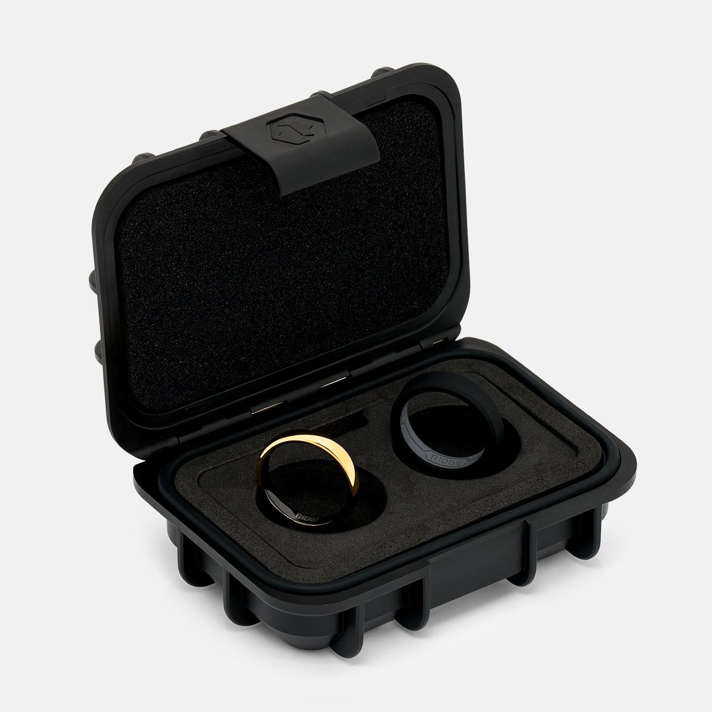 4mm Rounded Ring Set - 24K Gold
