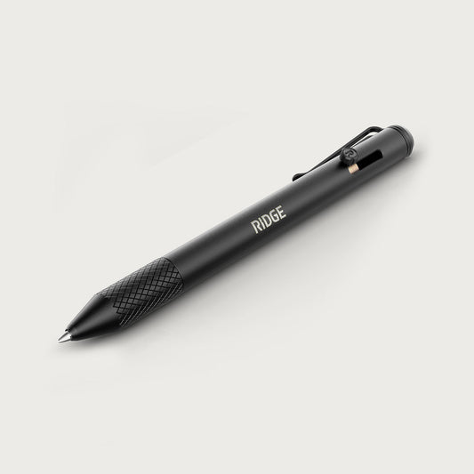 Ridge Bolt Action Pen - Gunmetal