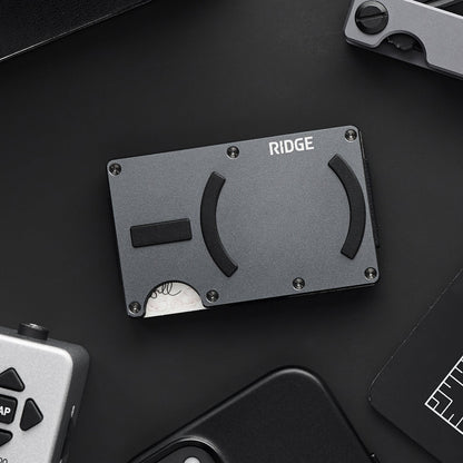 Ridge Wallet For MagSafe - Gunmetal