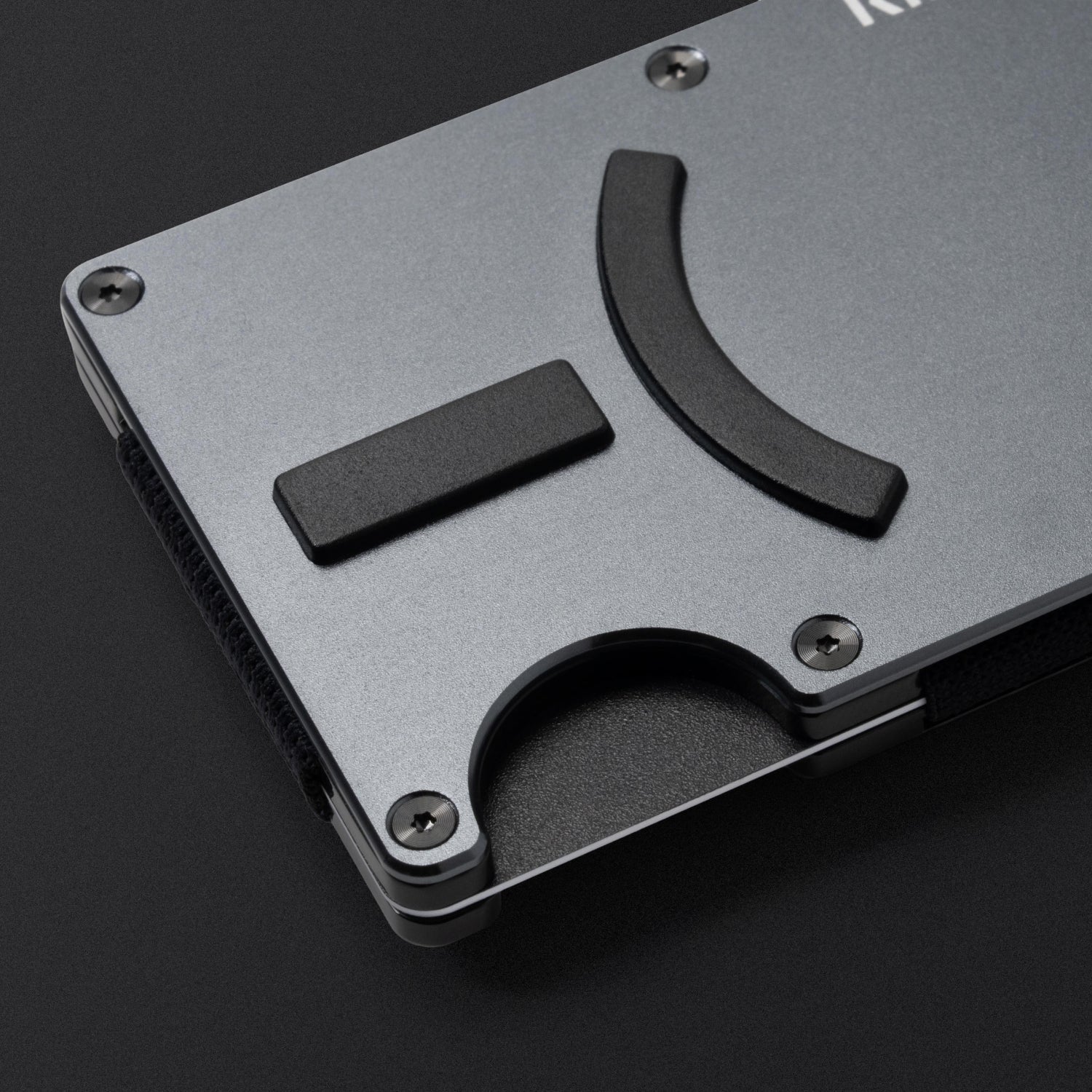 Ridge Wallet For MagSafe - Gunmetal