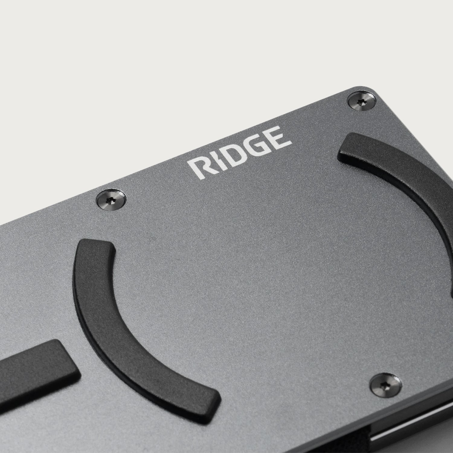 Ridge Wallet For MagSafe - Gunmetal