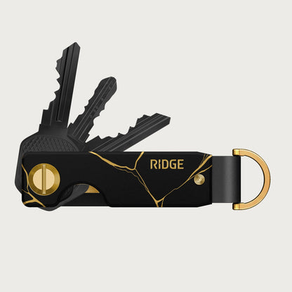 Ridge KeyCase - Kintsugi - Black