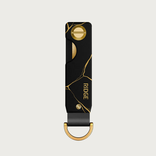 Ridge KeyCase - Kintsugi - Black