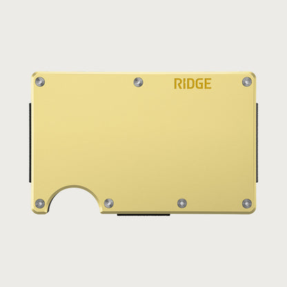 Ridge Wallet - Lemon Drop