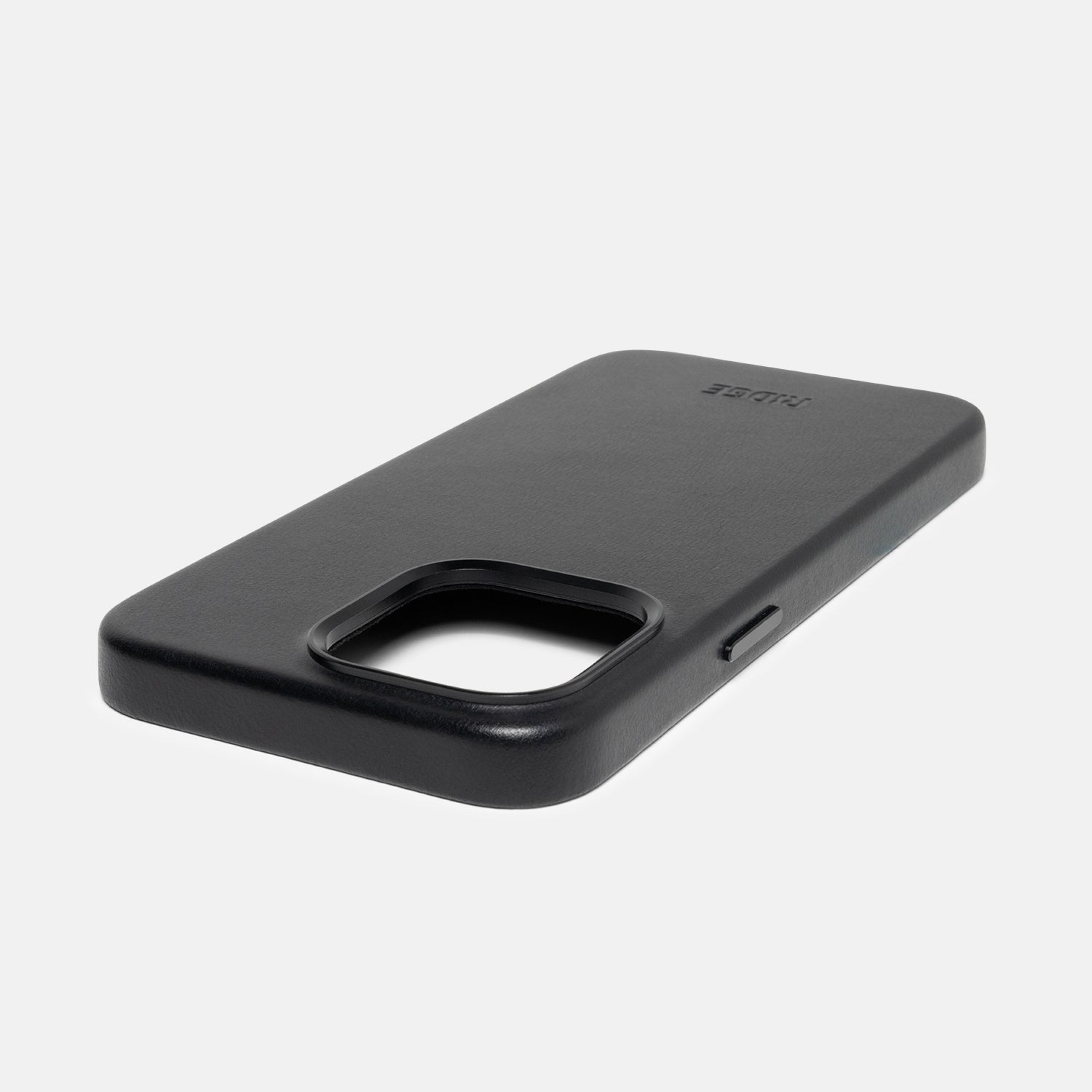 Ridge Phone Case - Midnight Black Leather - iPhone 15 Pro Max