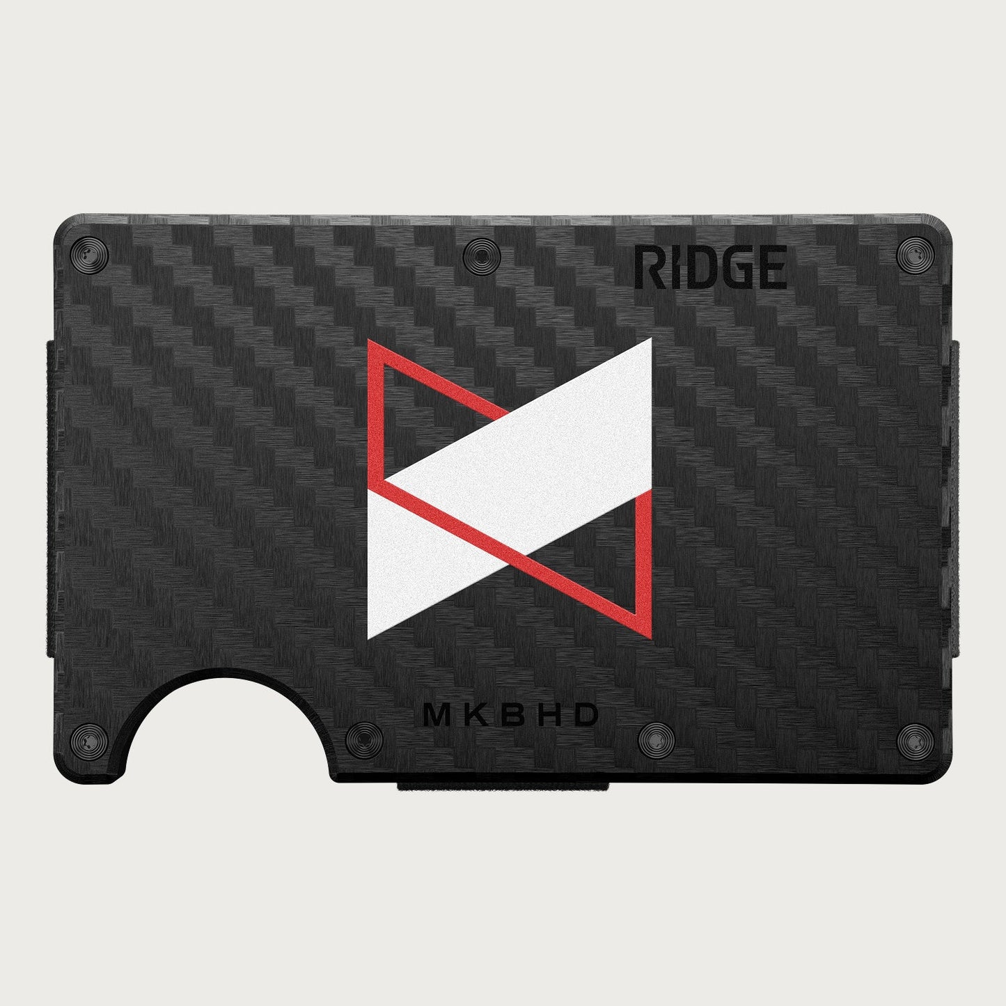 Ridge Wallet - MKBHD - Carbon Fiber 3k