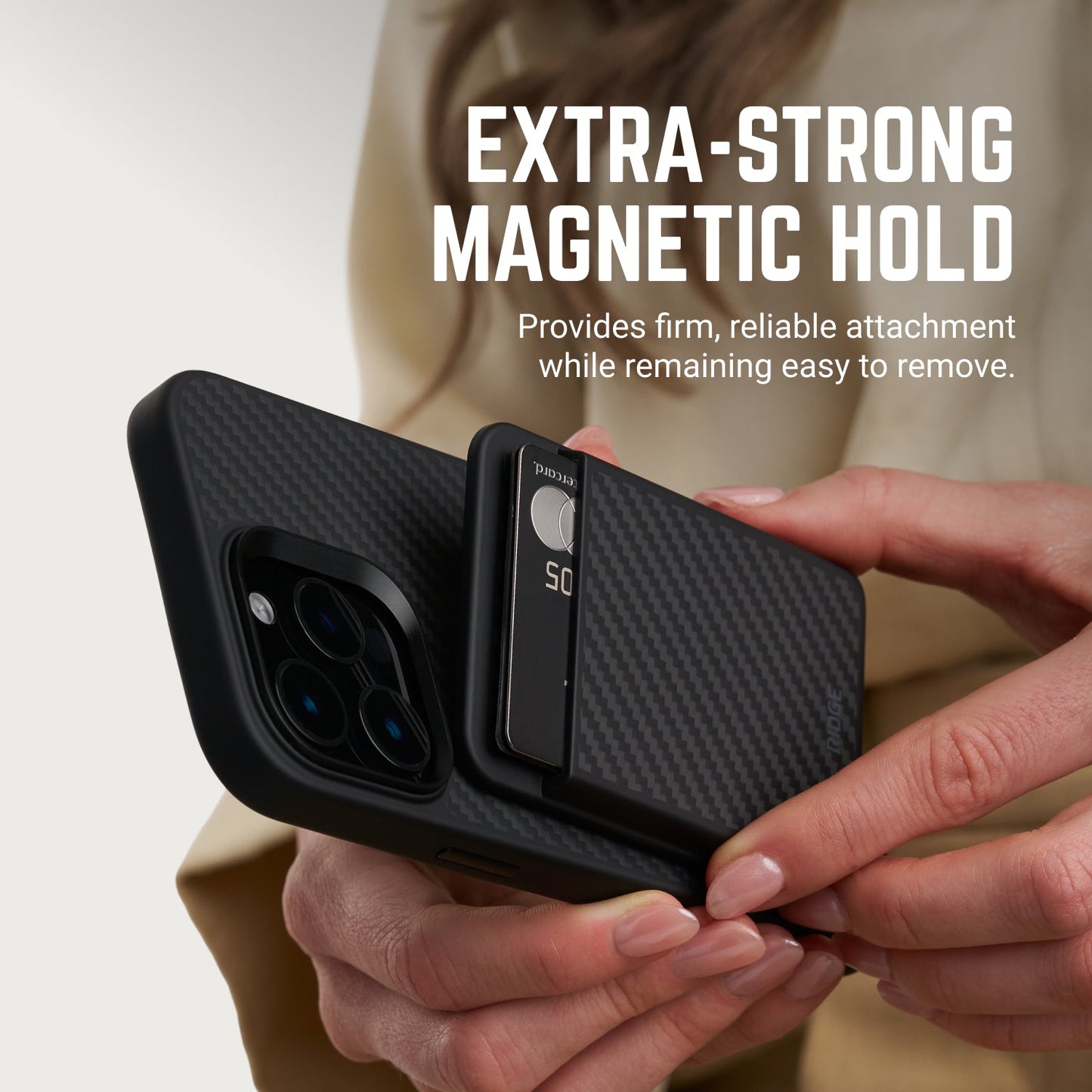 MagSafe Cardholder - Carbon Fiber 3K