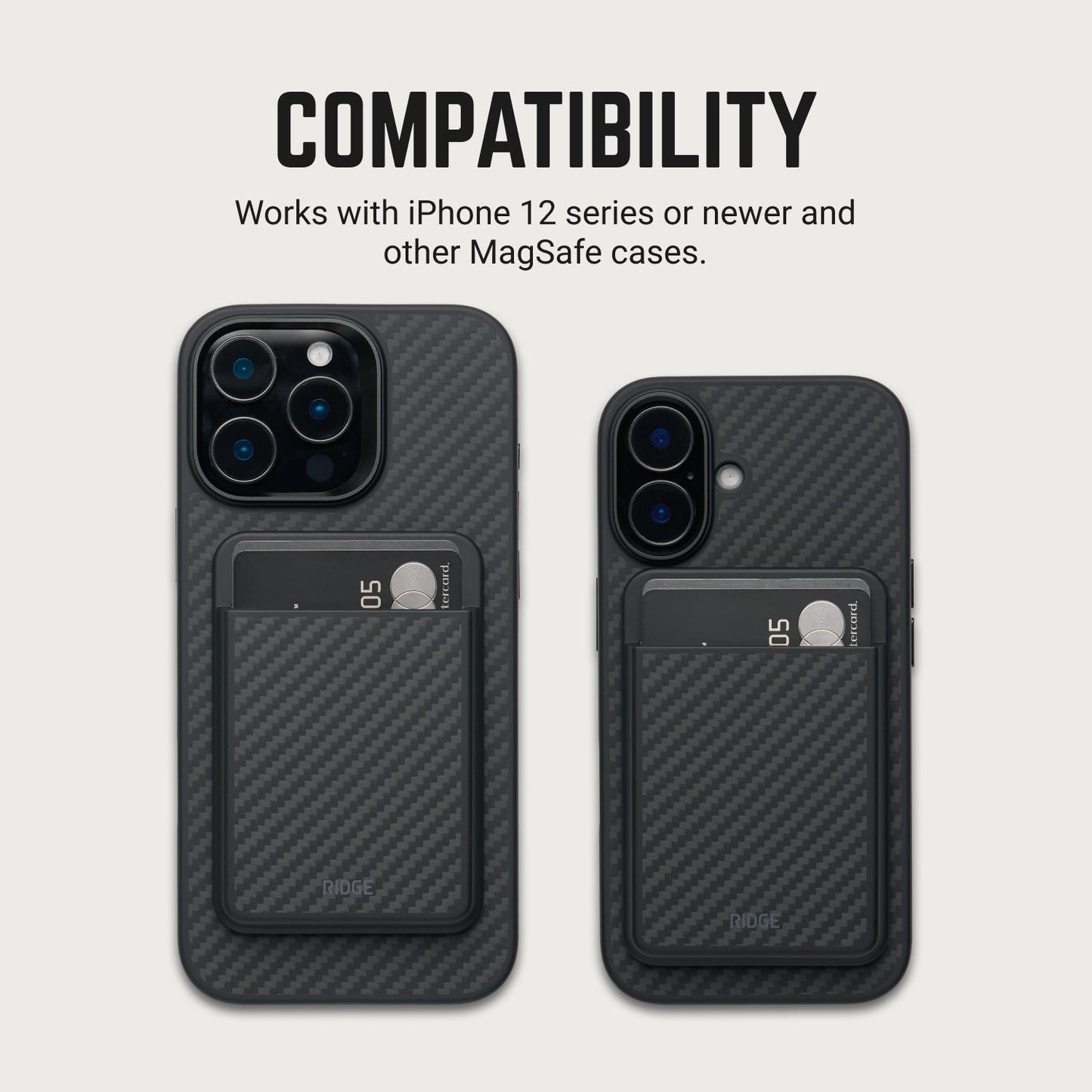 MagSafe Cardholder - Carbon Fiber 3K