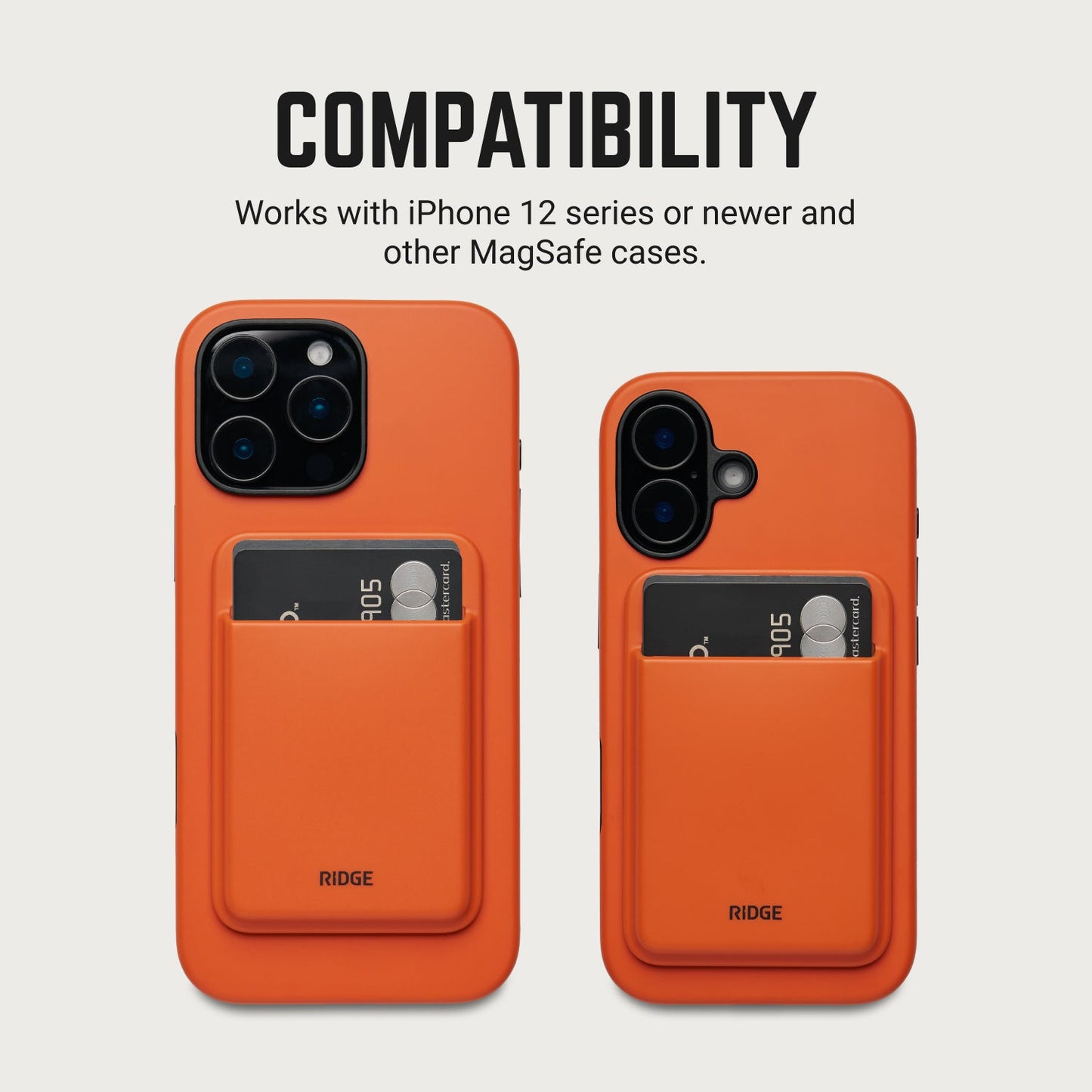 MagSafe Cardholder - Basecamp Orange