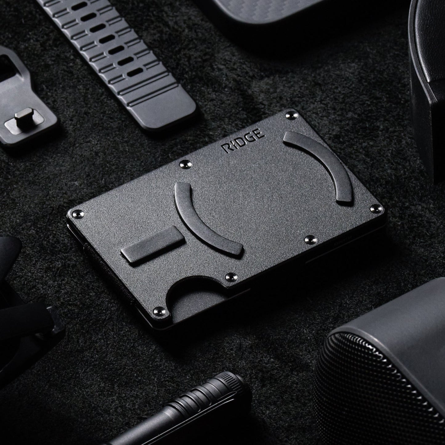 Ridge Wallet For MagSafe - Matte Black