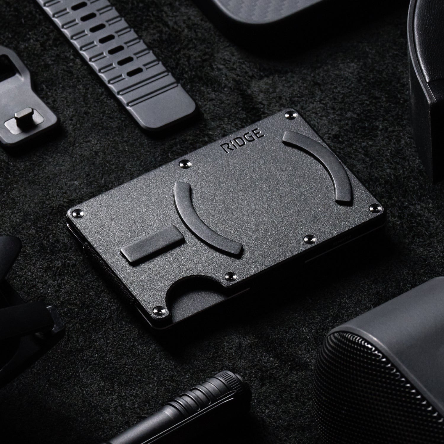 Ridge Wallet For MagSafe - Matte Black