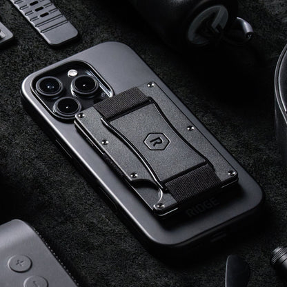 Ridge Wallet For MagSafe - Matte Black