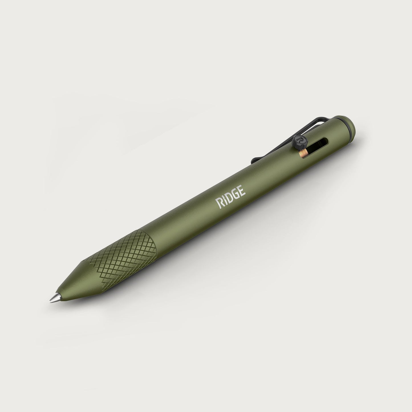 Ridge Bolt Action Pen - Matte Olive