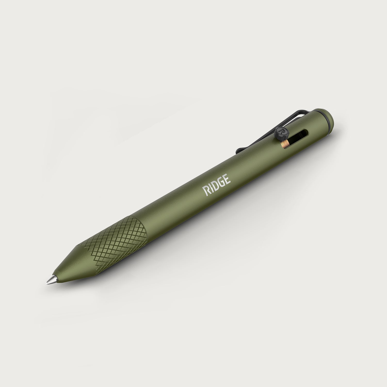 Ridge Bolt Action Pen - Matte Olive