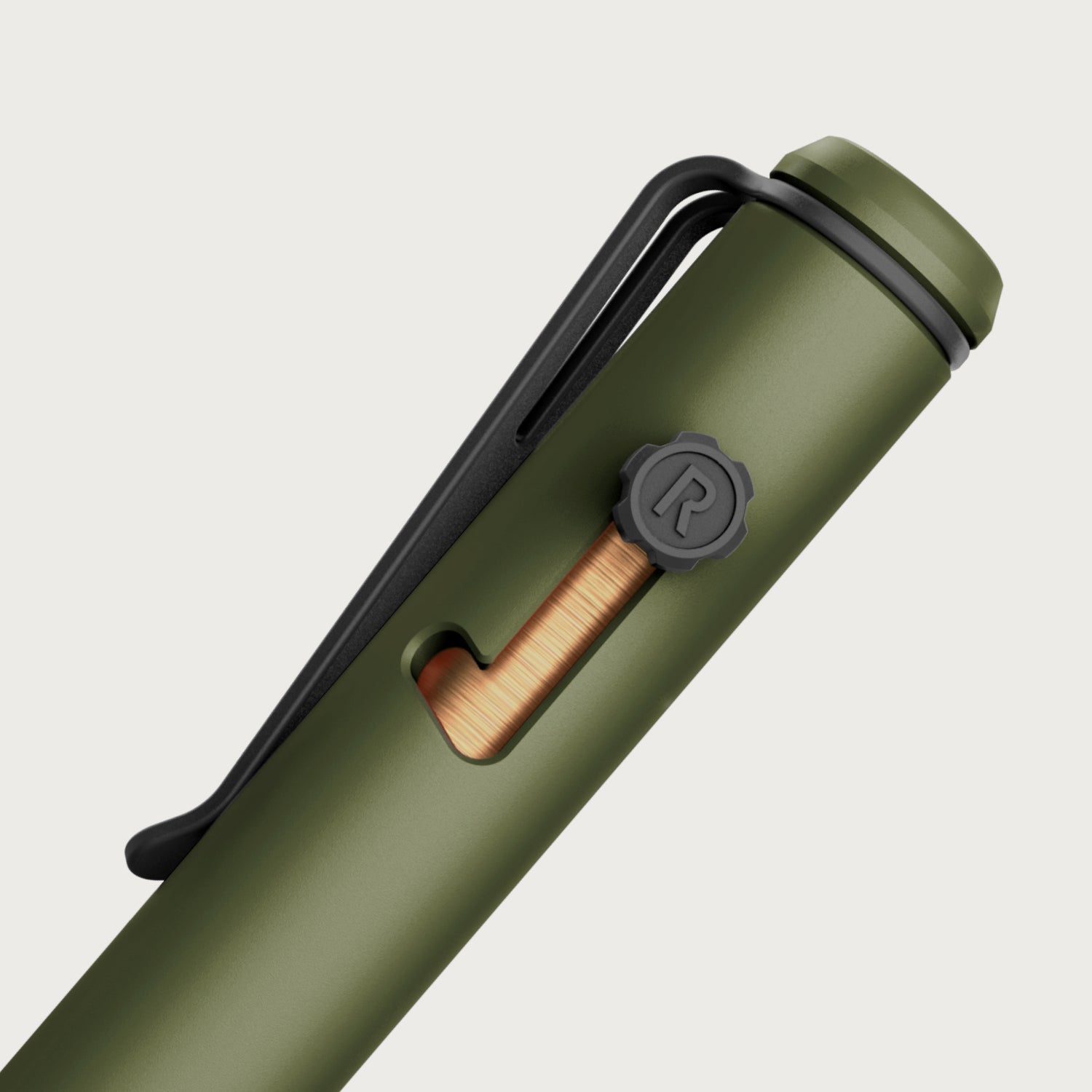 Ridge Bolt Action Pen - Matte Olive