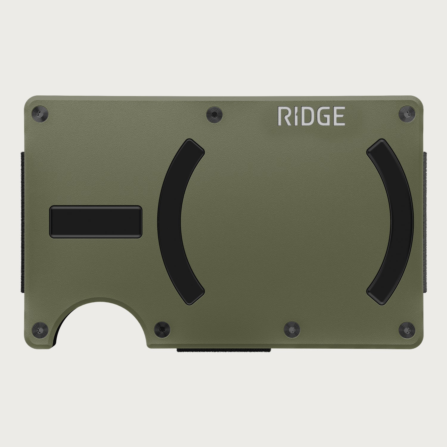 Ridge Wallet For MagSafe - Matte Olive