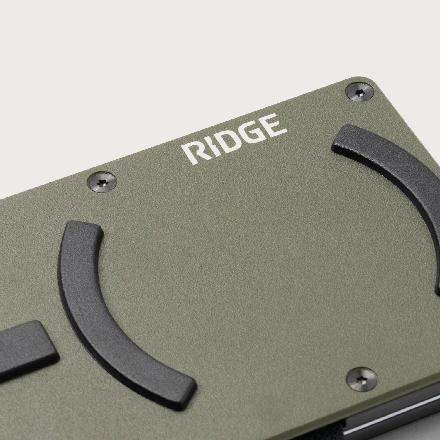 Ridge Wallet For MagSafe - Matte Olive