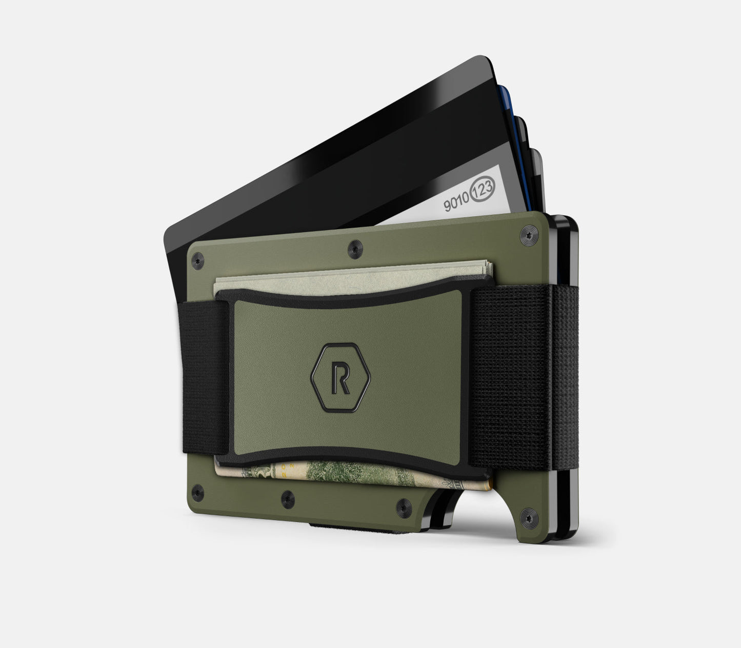 Ridge Wallet - Matte Olive
