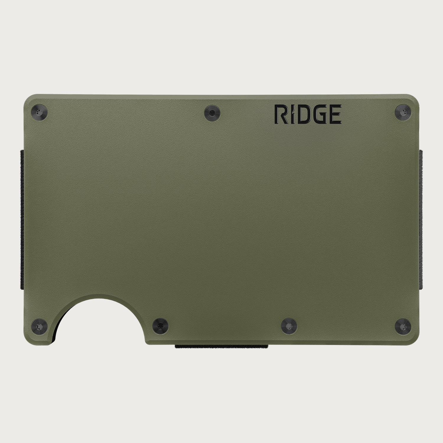 Ridge Wallet - Matte Olive